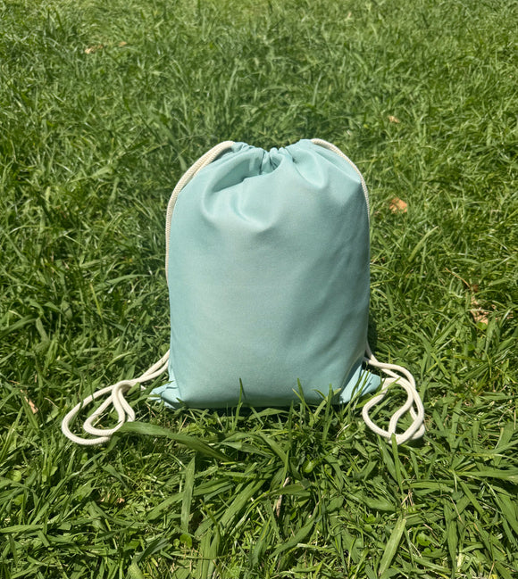Saco multiusos com alças verde menta