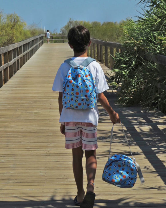 Mochila Bolas de Desporto