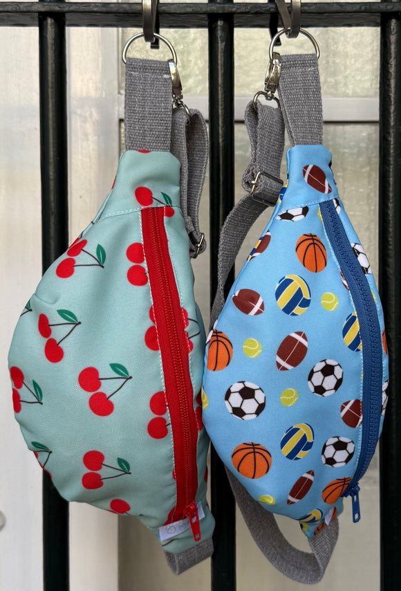 Bolsa cintura Cerejas