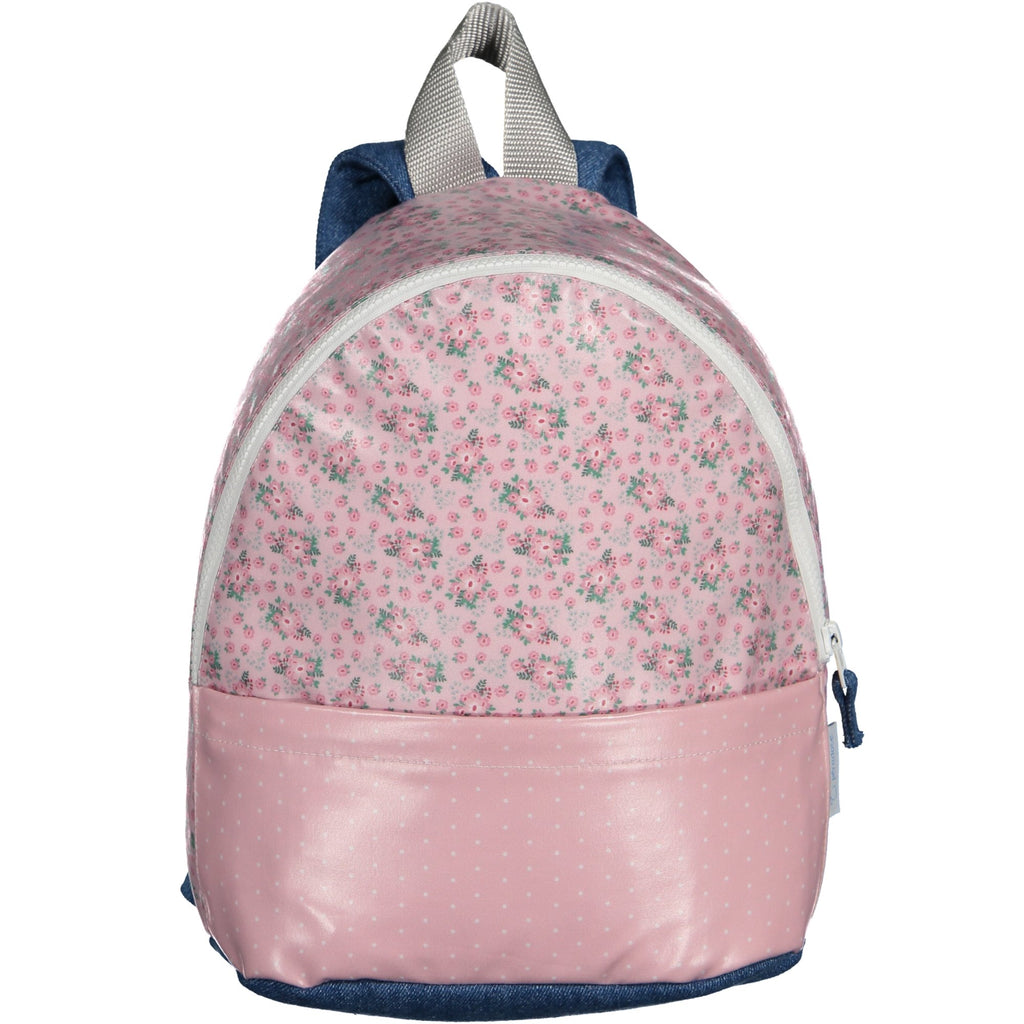 Mochila Rosa flores e pétalas